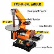 Detailed information about the product Belt Sander 300W Grinder Sander 1 x 30 Inch Electric Belt & Disc Sander 2950 RPM Variable Speed (300W)
