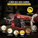 Belt Sander 4' x 36', Disc Combo Sander 6',Electric Adjustable Bench Belt Sander 375W,Grinder Bench Sanding Machine With 4 Rubber Foot Pad. Available at Crazy Sales for $239.95