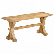 Detailed information about the product Bench 110x35x45 cm Solid Wood Mango