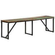 Detailed information about the product Bench 160x35x46 cm Solid Wood Reclaimed