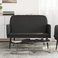 Detailed information about the product Bench Black 107x80x81 cm Faux Leather