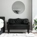 Bench with Cushions Black 120.5x65x75 cm Velvet. Available at Crazy Sales for $349.95