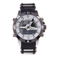 Detailed information about the product BESNEW BN-0797 Mens Analog Digital Electronic Quartz Wristwatch - Silver + Black