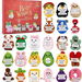Best Wishes Postive Support to Friends 2025 Advent Calendar 24DAYS Christmas TREE Blind Box 2D Flat Acrylic Ornament 2026 Countdown Christmas Gift. Available at Crazy Sales for $29.99