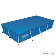 Detailed information about the product Bestway 58017 Pool Cover Fits 4x2.11m Above Ground Swimming Pool PE Blanket