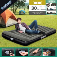 Detailed information about the product Bestway Air Mattress Bed Queen Inflatable Blow Up Airbed Floating Camping Sleeping Blowup Mat Pad Cushion Lounge with Built in Pump
