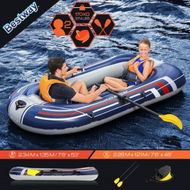 Detailed information about the product Bestway Inflatable Boat Set 2.28m X 1.21m Floating Raft Blow Up Canoe Watercraft Vessel With Oars and Pump