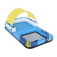 Detailed information about the product Bestway Inflatable Floating Island Float Lounger Sunshade Pool Bed 3.05Mx1.86M