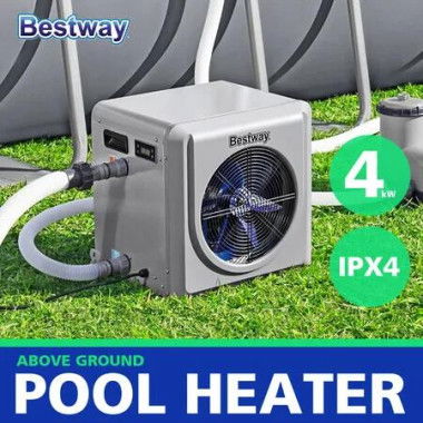 Bestway Pool Heater 4KW Above Ground Flowclear Water Temperature Heating Equipment Fish Pond