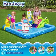 Detailed information about the product Bestway Water Play Centre Pool Slide Toys Set Little Astronaut Playground 228x206x84cm Inflatable Splash Park Outdoor Beach Backyard Activity Game