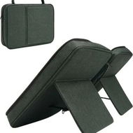 Detailed information about the product Bible Case Carrying Church Bag with Book Stand, Bible Bag with Handle Zipper and Multi-Pockets for Scripture Study Bible Protector Gray