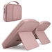 Bible Case Carrying Church Bag with Book Stand, Bible Bag with Handle Zipper and Multi-Pockets for Scripture Study Bible Protector Pink. Available at Crazy Sales for $24.95