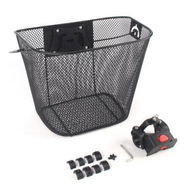 Detailed information about the product Bicycle Basket Iron Net Basket Detachable Portable Basket