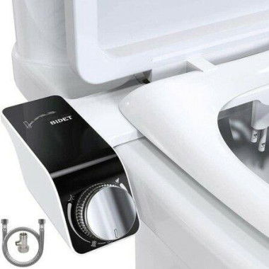 Bidet Attachment For Toilet Dual Nozzle Fresh Cold Water Sprayer For Toilet Easy To Install