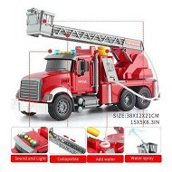 Detailed information about the product Big Tow Truck Toy Inertial Toy Cars with car Toy Trucks for Boys and wiht Lights and Sound Module,Water Shooting Fire Truck Ladder Car Gifts