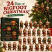 Bigfoot Advent Calendar, 24 Days of Bigfoot Themed Holiday Surprise, 24 Pcs 2D Flat Acrylic Christmas Tree Ornaments. Available at Crazy Sales for $14.95