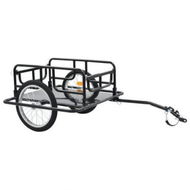 Detailed information about the product Bike Cargo Trailer 130x73x48.5 Cm Steel Black.