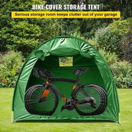 Detailed information about the product Bike Cover Storage Tent, 420D Oxford Fabric Portable for 4 Bikes, Outdoor Waterproof Anti-Dust Bicycle Storage Shed, Heavy Duty for Bikes, Lawn Mower, and Garden Tools, with Carry Bag, Green