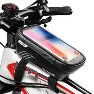 Detailed information about the product Bike Phone Mount Bag Cycling Waterproof Front Frame Top Tube Handlebar Bag With Touch Screen