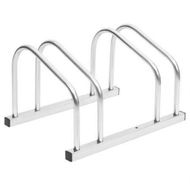 Detailed information about the product Bike Rack for 2 Bikes Galvanised Steel