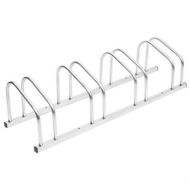 Detailed information about the product Bike Rack for 4 Bikes Galvanised Steel