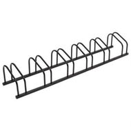 Detailed information about the product Bike Rack for 6 Bikes Black Steel