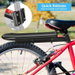 Bike Rear Rack Seat Post Carrier Aluminium Alloy Luggage Cargo Mount For Road Mountain Bikes 20lb Capacity. Available at Crazy Sales for $26.99
