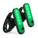 Bike Tail Light Rechargeable 2 Pack, Rear Bike Light for Night Riding, Back Bicycle Taillights, Easy to Install, Green. Available at Crazy Sales for $14.95