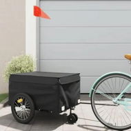 Detailed information about the product Bike Trailer Black 45 kg Iron