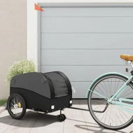 Detailed information about the product Bike Trailer Black 45 kg Iron