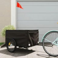 Detailed information about the product Bike Trailer Black 45 kg Iron