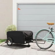 Detailed information about the product Bike Trailer Black 45 kg Iron