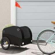 Detailed information about the product Bike Trailer Black 45 kg Iron