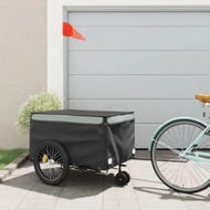 Detailed information about the product Bike Trailer Black and Grey 45 kg Iron