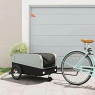 Detailed information about the product Bike Trailer Black and Grey 45 kg Iron