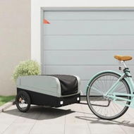 Detailed information about the product Bike Trailer Black and Grey 45 kg Iron