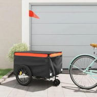 Detailed information about the product Bike Trailer Black and Orange 45 kg Iron