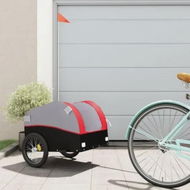 Detailed information about the product Bike Trailer Black and Red 30 kg Iron