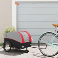 Detailed information about the product Bike Trailer Black and Red 45 kg Iron