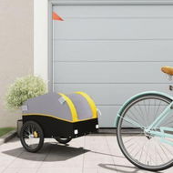 Detailed information about the product Bike Trailer Black and Yellow 30 kg Iron