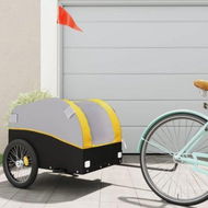 Detailed information about the product Bike Trailer Black and Yellow 45 kg Iron