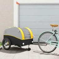 Detailed information about the product Bike Trailer Black and Yellow 45 kg Iron