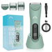 Bikini Trimmer for Women, Body and Facial Hair Trimmer Rechargeable Electric Razors with LCD Display, IPX7 Waterproof Wet/Dry Use Green. Available at Crazy Sales for $29.95