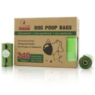 Detailed information about the product Biodegradable Dog Poop Bags 240 Count, 16 Rolls, Recyclable Waste with Dispenser 23*33cm Leak Proof for Dogs and Cats