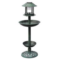 Detailed information about the product Bird Bath/feeder With Solar Light.