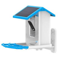 Detailed information about the product Bird Feeder Camera WIFI Wireless Solar Powered Motion Activated HD Video AI Recognition Outdoor Live Birdwatching Blue