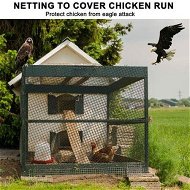 Detailed information about the product Bird Net 25x50 Bird Netting For Chicken Coop Roof Nylon 3/4