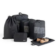 Detailed information about the product Black 6 Piece Set Travel Storage Bag Compressed Digital Toiletries Cosmetics Clothes Shoes Luggage