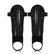 Detailed information about the product Black Football 15cm Shin Pads For Kiids With Ankle Protection Non Slip Guards Training Equipment for Football Hockey Rugby Size S