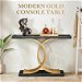 Black Hall Console Table Coffee Narrow Entrance End Sofa TV Shelf Plant Flower Stand Side Storage Desk Rack Faux Marble. Available at Crazy Sales for $143.95